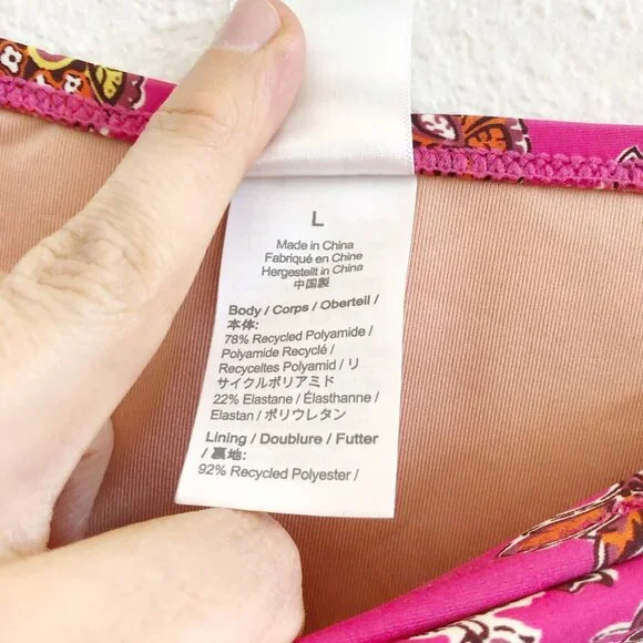 J. CREW High Rise Full Coverage Bikini Set In Ratti‎ Pink Size 38C/L - Picture 13 of 14